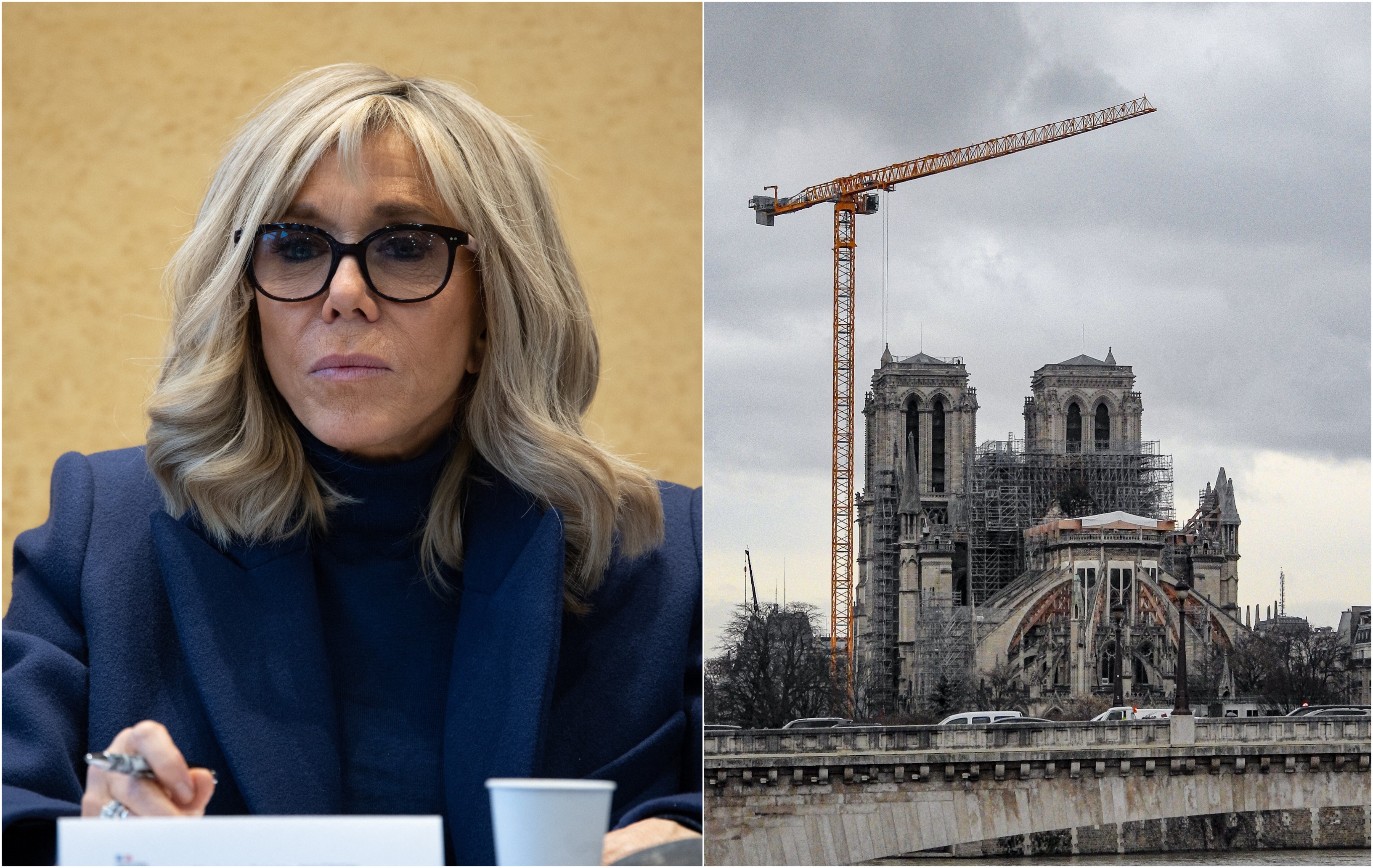 Fosta ministră franceză a Culturii: Brigitte Macron a vrut să reconstruiască Notre Dame sub forma unui „falus cu testicule de aur”
