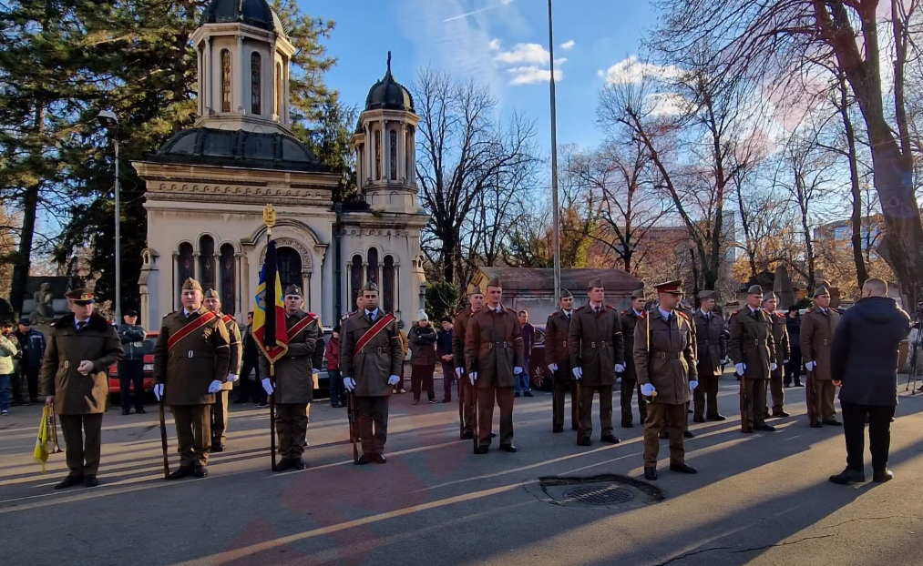 Mitică Popescu a fost înmormântat cu onoruri militare la Cimitirul Bellu
