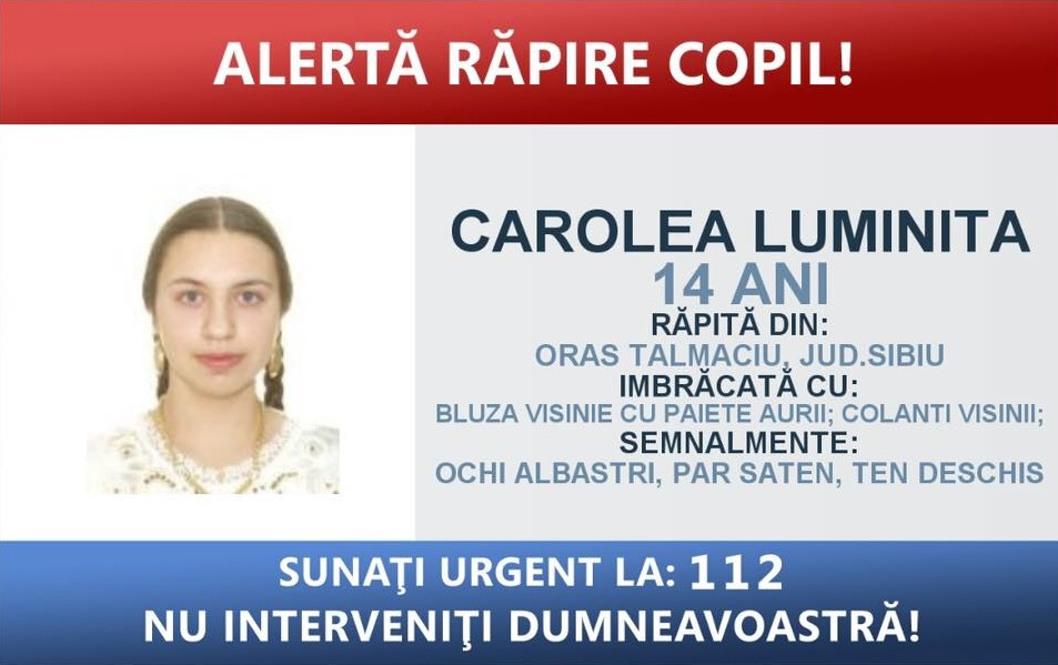 Cei patru bărbați care au răpit o fată de 14 ani din propria casă au fost prinși