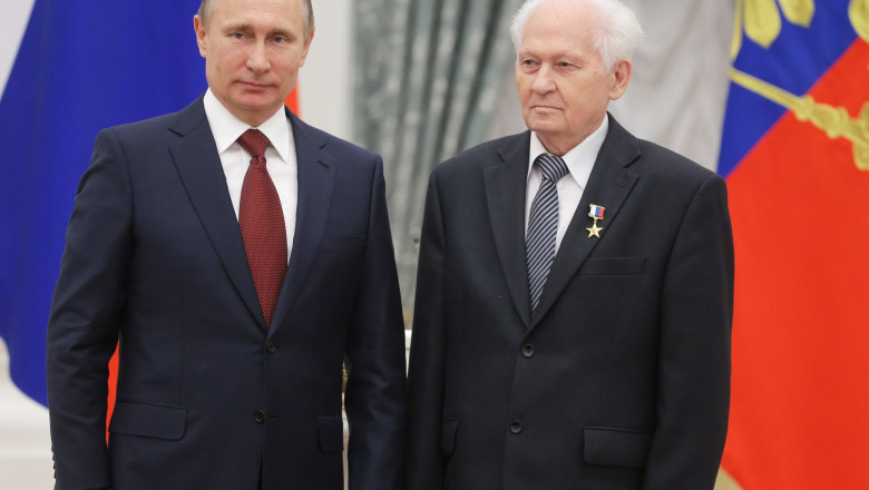 Vladimir Putin, alături de Pavel Kamnev