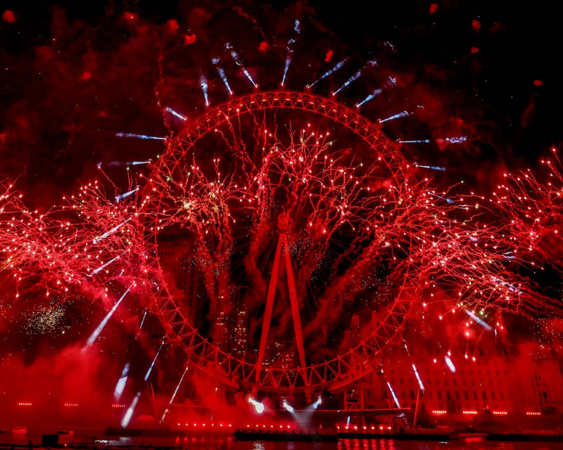 New Years Eve Fireworks London