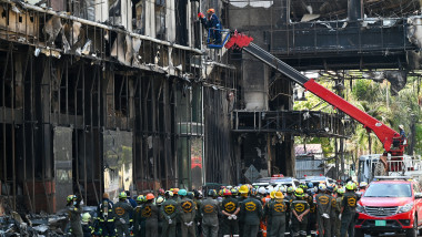 hotelul din Cambodgia ars in incendiu