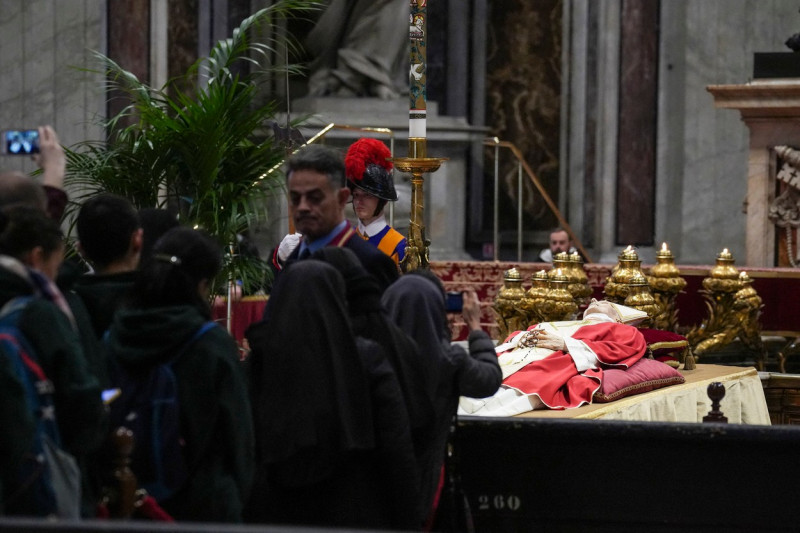 Exposure of the body of the Pope Emeritus Benedict XVI