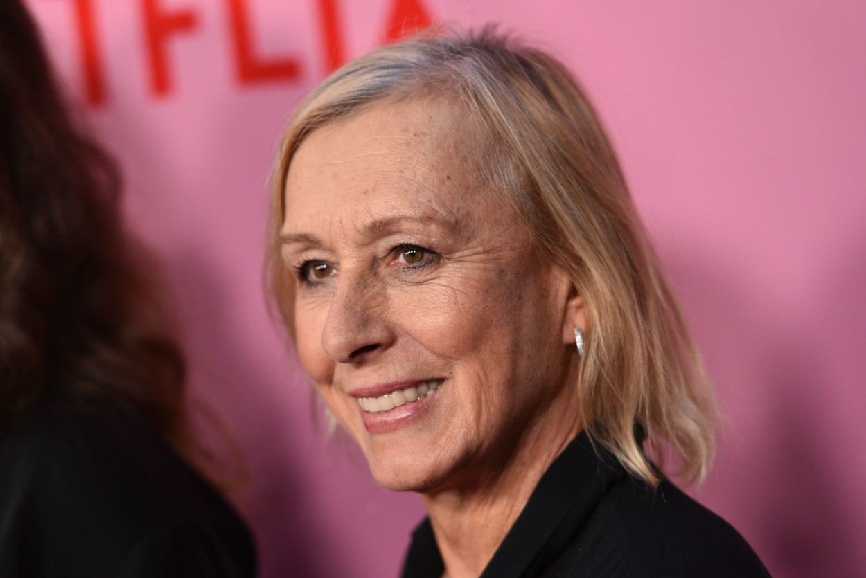 Martina Navratilova a fost diagnosticată cu cancer la gât și la sân