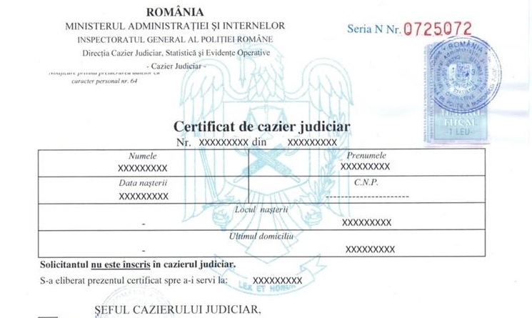 Cazierul judiciar va fi disponibil online începând din 1 februarie