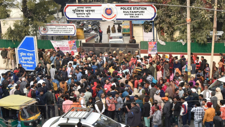 Woman Dragged For Kilometres In Sultanpuri Area By Car On New Year Morning, Dies, New Delhi, Delhi, India - 02 Jan 2023