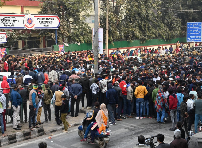 Woman Dragged For Kilometres In Sultanpuri Area By Car On New Year Morning, Dies, New Delhi, Delhi, India - 02 Jan 2023