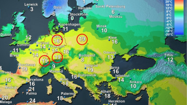 temperaturi europa