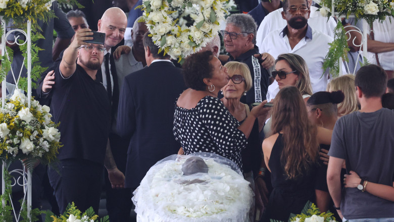 Football Legend Pele Funeral