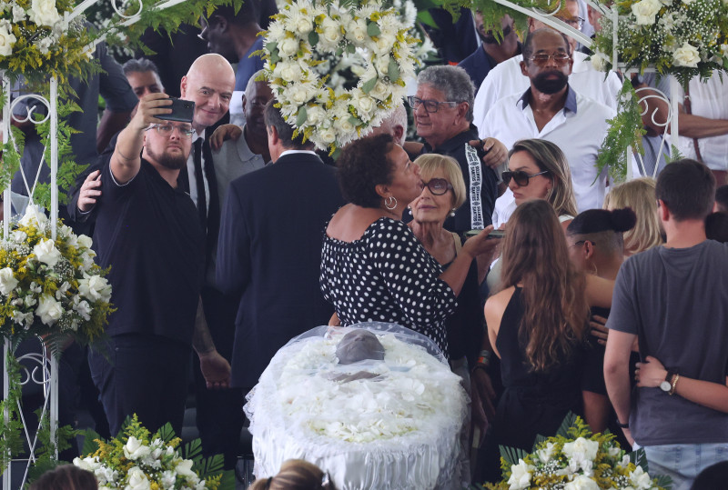 Football Legend Pele Funeral