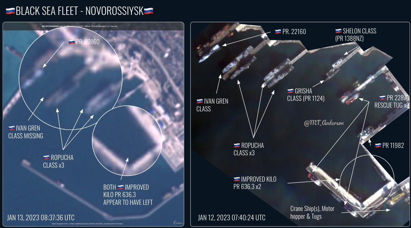 Ministerul britanic al Apărării: De ce au plecat zece nave din portul Novorossiisk de la Marea Neagră