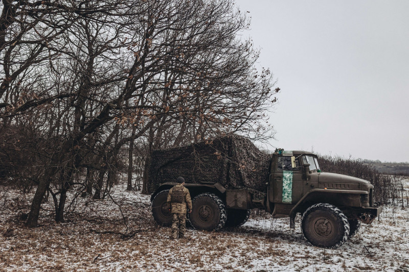 Military mobility continues on the Donbass frontline in Ukraine