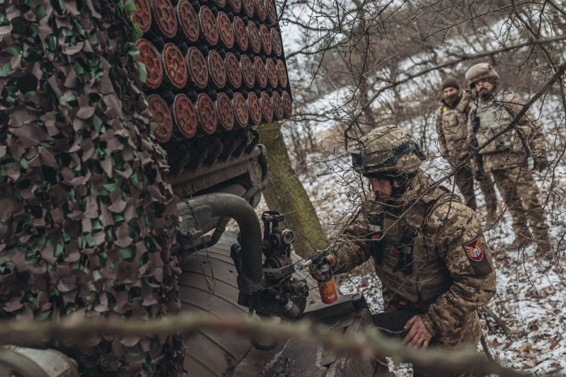 Military mobility continues on the Donbass frontline in Ukraine