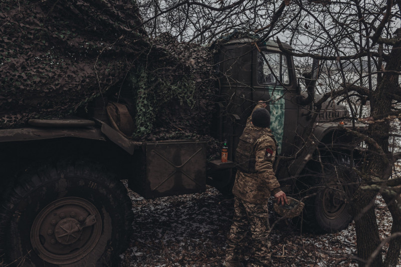 Military mobility continues on the Donbass frontline in Ukraine