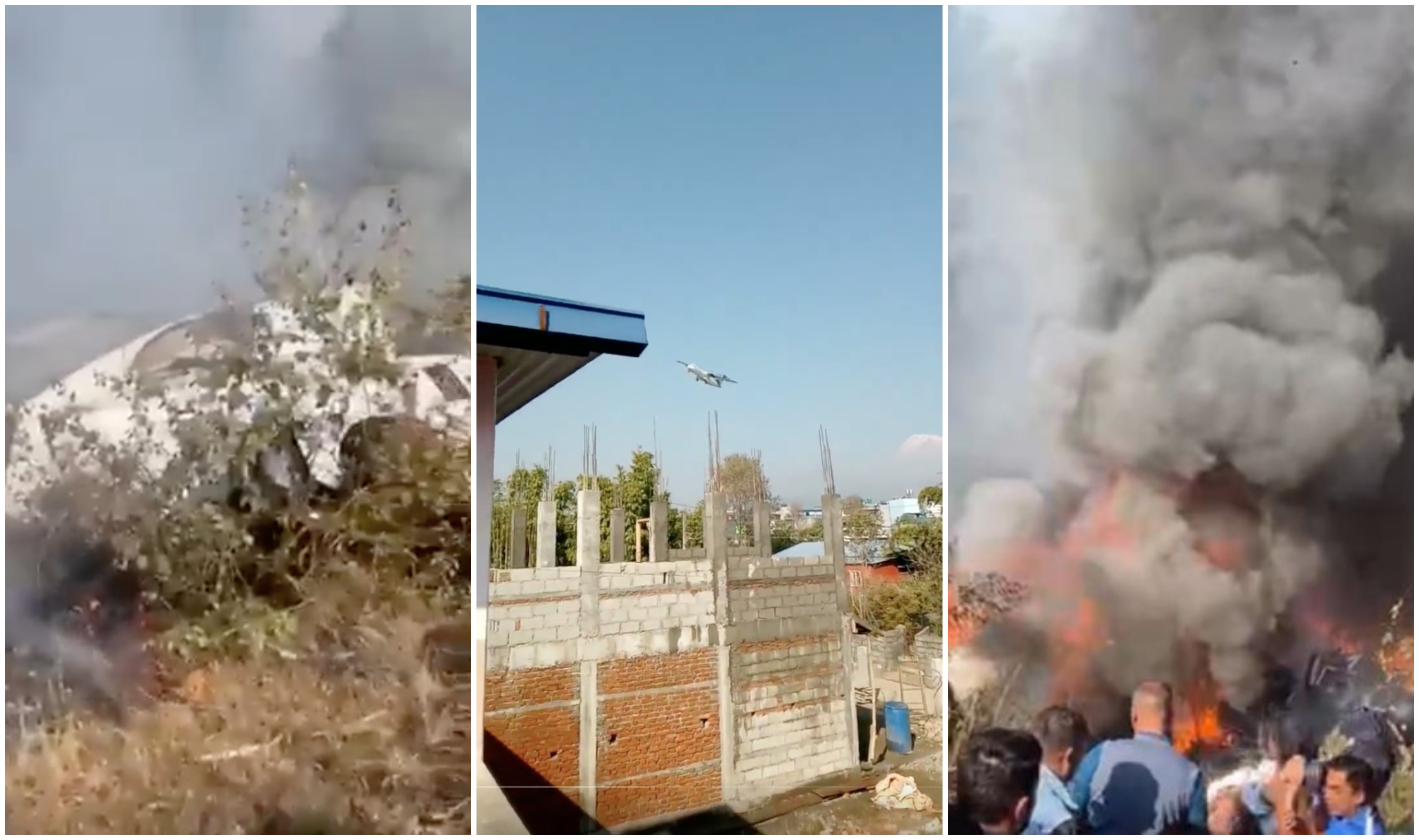 Un avion cu 72 de persoane s-a prăbușit în Nepal. Este cel mai grav accident aviatic din ultimii 30 de ani în această țară