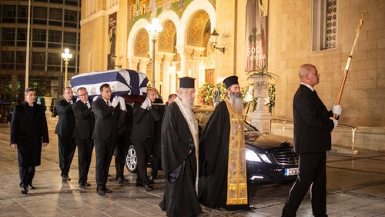 funeraliile fostului rege al Greciei