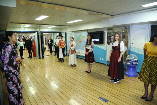 Largest floating library "Logos Hope" in Egypt