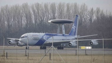 Avion AWACS al NATO.