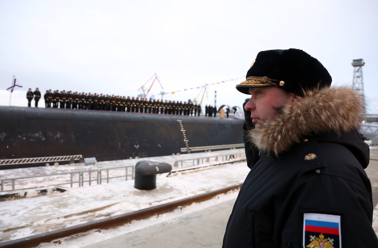 Cel mai nou submarin nuclear al Rusiei a părăsit baza navală din Marea Albă