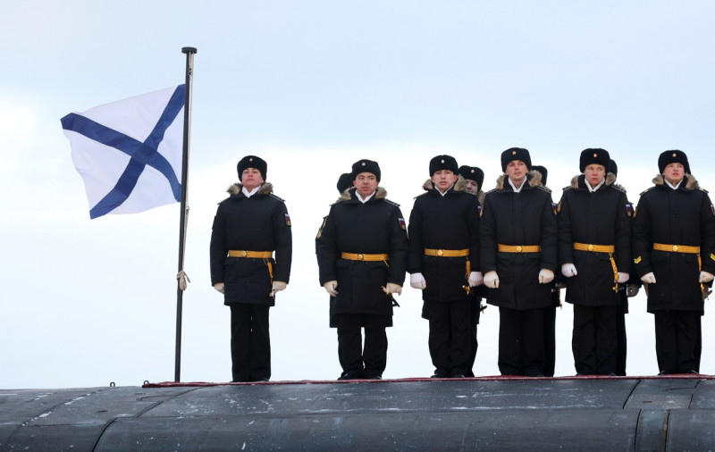 Russia Putin Navy Vessels Commissioning