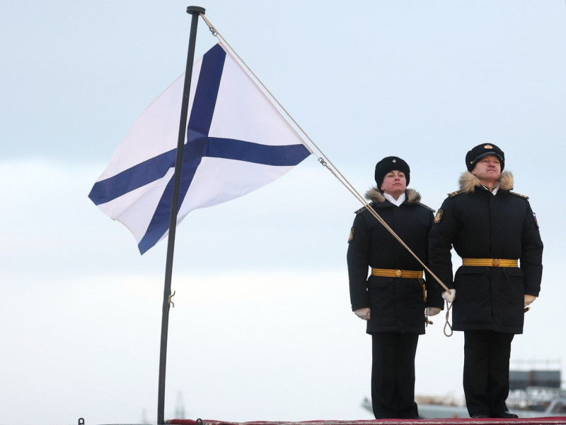 Russia Putin Navy Vessels Commissioning