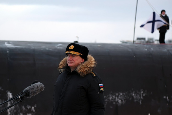 Russia Navy Submarine Commissioning