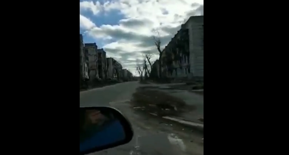 VIDEO. Cum arată orașul Severodonețk, transformat în ruine de armata lui Putin