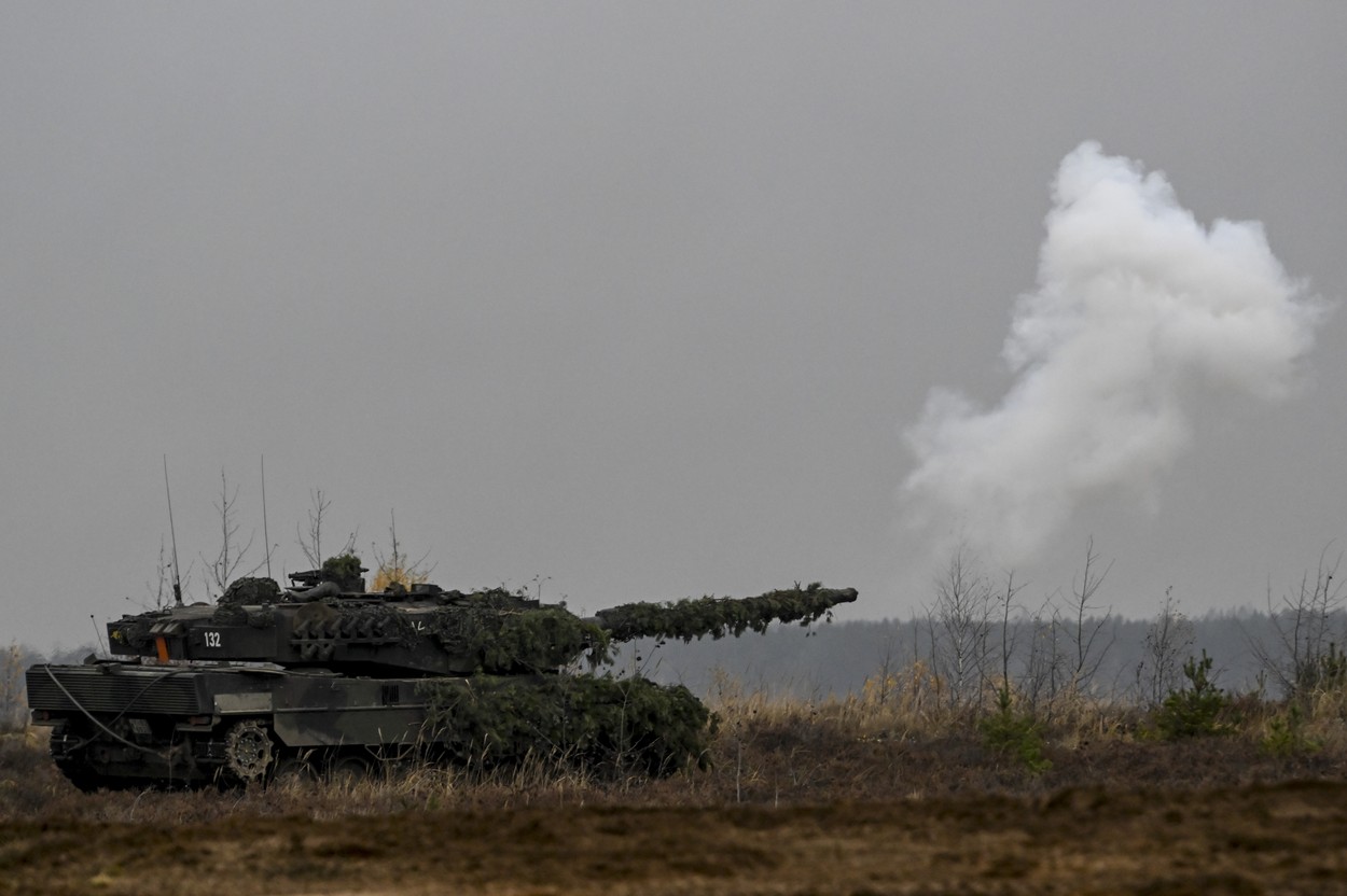 Recompensa uriașă primită de un soldat rus după ce a distrus un tanc german Leopard-2 pe frontul din Ucraina