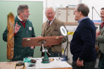 King Charles III visit to Aboyne and Mid Deeside Community Shed, Aboyne, Aberdeenshire, Scotland, UK - 12 Jan 2023