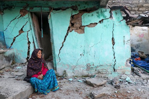 India a început să demoleze clădirile dintr-un oraş himalayan care se scufundă