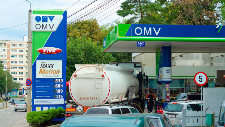 Benzinărie OMV în București, România