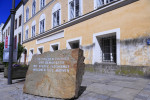The house in Braunau where Adolf Hitler was born
