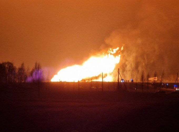 Explozie uriaşă la un gazoduct din Lituania. Ministrul Apărării nu exclude un sabotaj