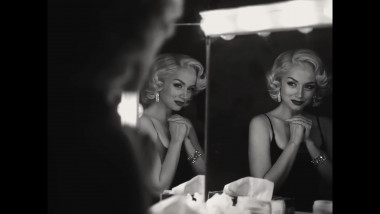 Ana de Armas behind the scenes becoming Marilyn Monroe in 'Blonde'