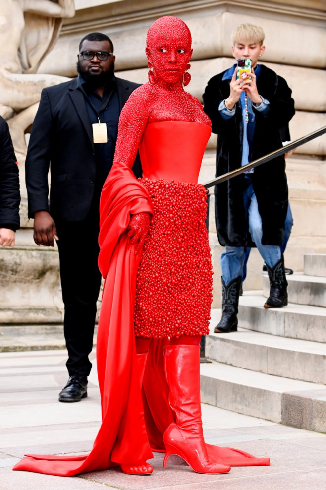 Schiaparelli show, Arrivals, Haute Couture Fashion Week, Paris, France - 23 Jan 2023