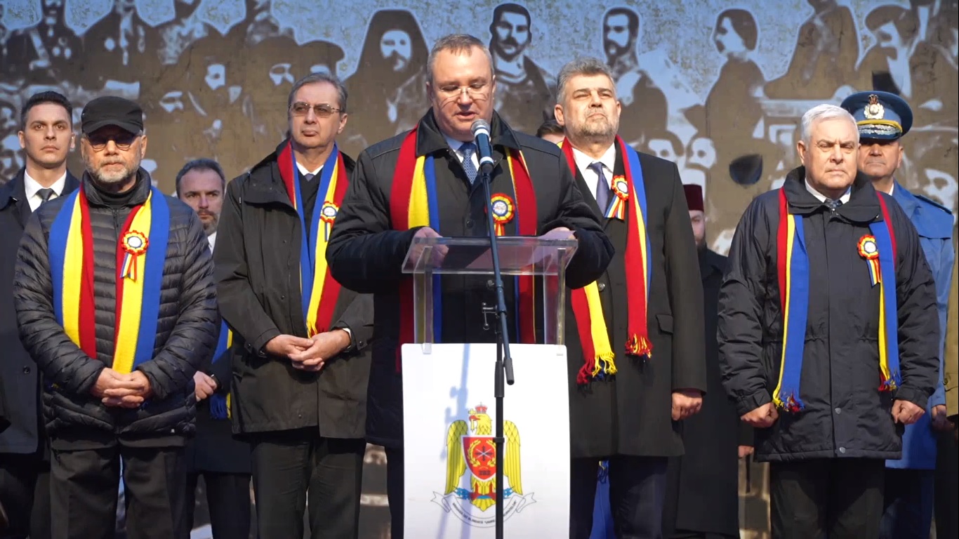 Ciucă și Ciolacu s-au plâns la Focșani de cei care i-au huiduit: „Ură și critică nejustificată”/ „De ce a fost nevoie să huiduim?”