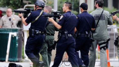politisti americani cu arme