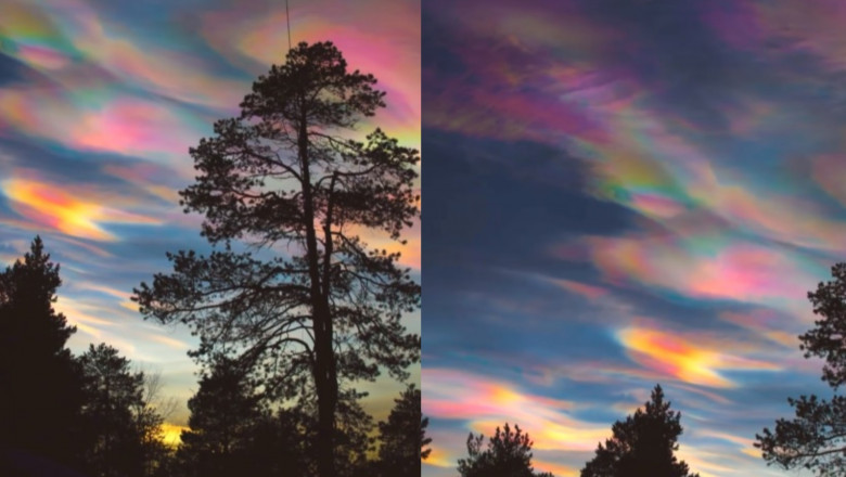 norii de sidef au apărut pe cerul Finlandei