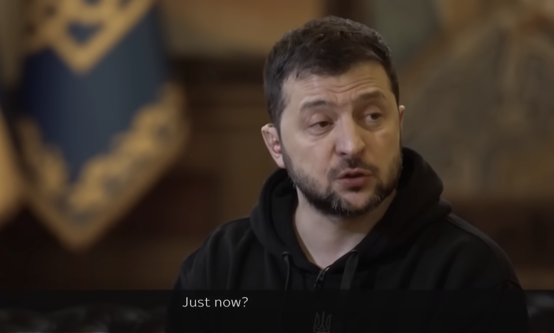 Reacția lui Zelenski când a aflat că Germania va livra tancuri Leopard Ucrainei. Era în mijlocul unui interviu