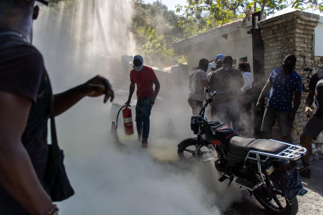 proteste violente în Haiti