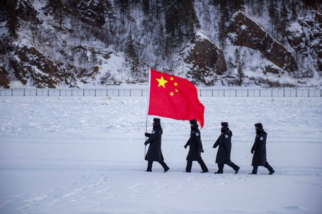 china polul nord record de temperatură