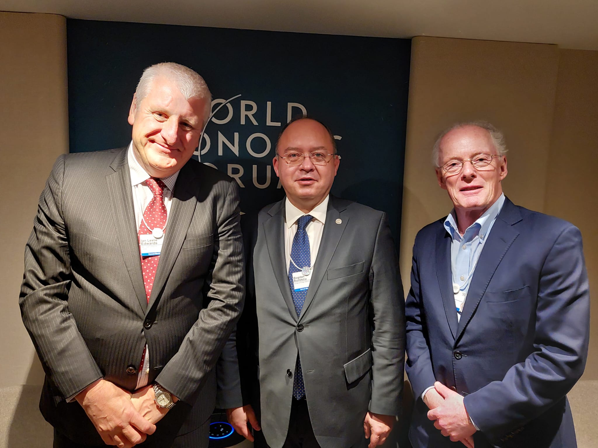 Bogdan Aurescu a discutat la Davos despre dezvoltarea Centralei Nucleare de la Cernavodă