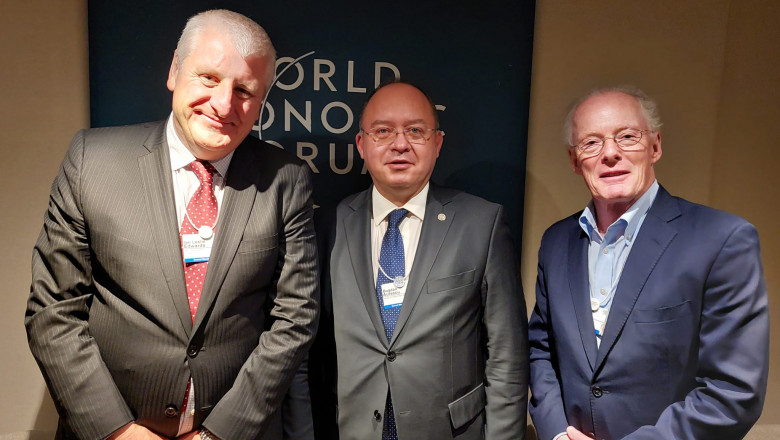 Bogdan Aurescu a discutat la Davos despre dezvoltarea Centralei Nucleare de  la Cernavodă | Digi24