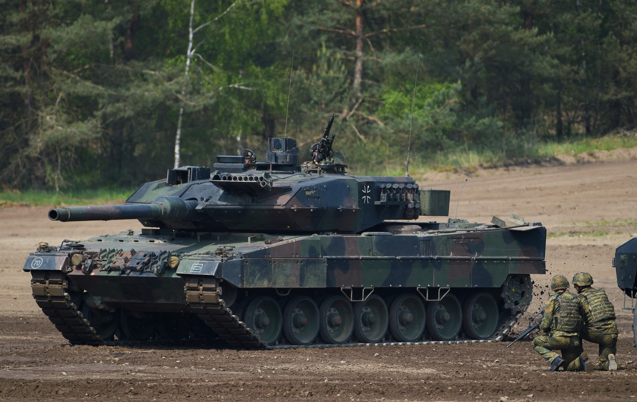 Germania susţine că nu a fost luată încă o decizie cu privire la livrarea tancurilor Leopard în Ucraina