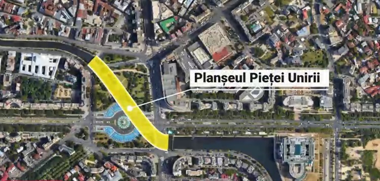 Cât va costa repararea planșeului de beton care susține toată infrastructura din Piața Unirii din Capitală și când vor începe lucrările
