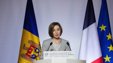 Ministerial Conference Of Platform Support For Moldova - Paris, France - 21 Nov 2022