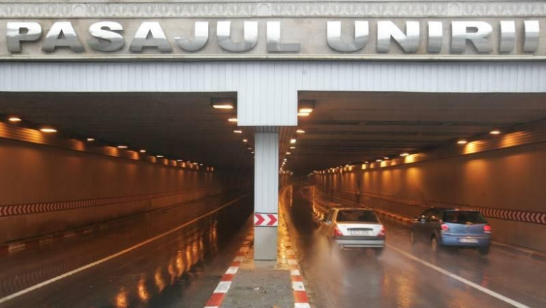 Circulaţia în Pasajul Unirii, restricţionată luni noaptea pentru lucrări de mentenanţă