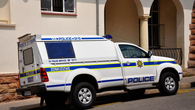 masina de politie africa de sud