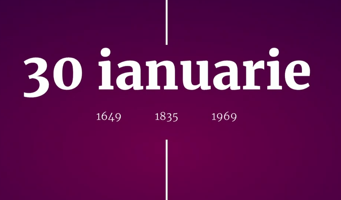 Digistoria - Cele mai importante evenimente petrecute pe 30 ianuarie