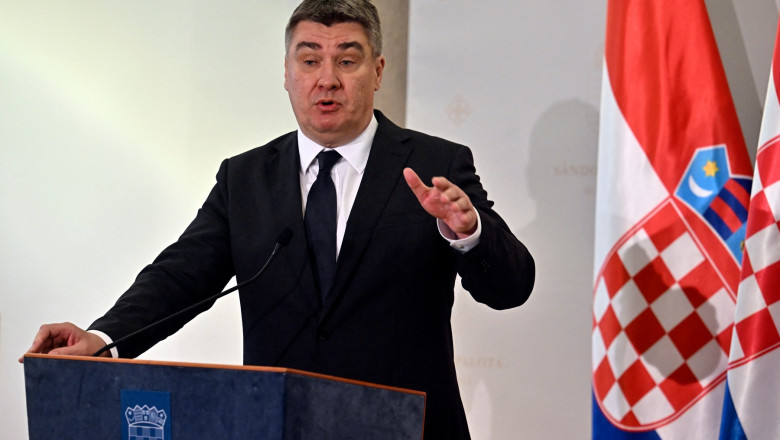 Președintele croat Zoran Milanovic